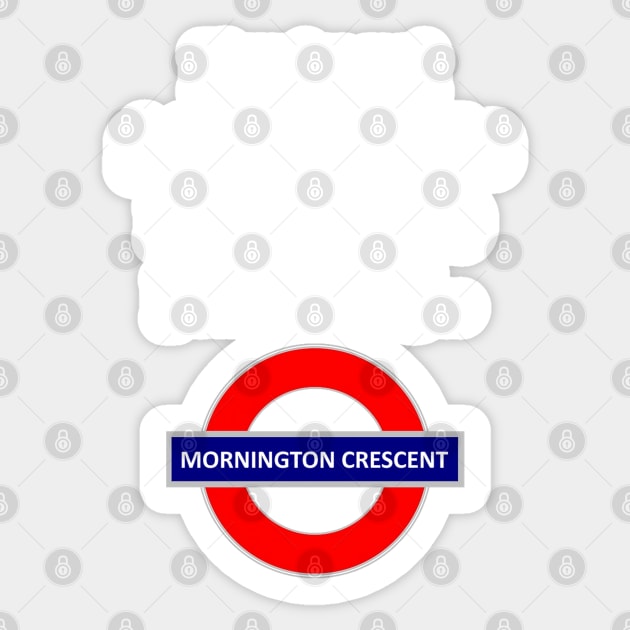 Follow the rules - Mornington Crescent light text Sticker by lyricalshirts